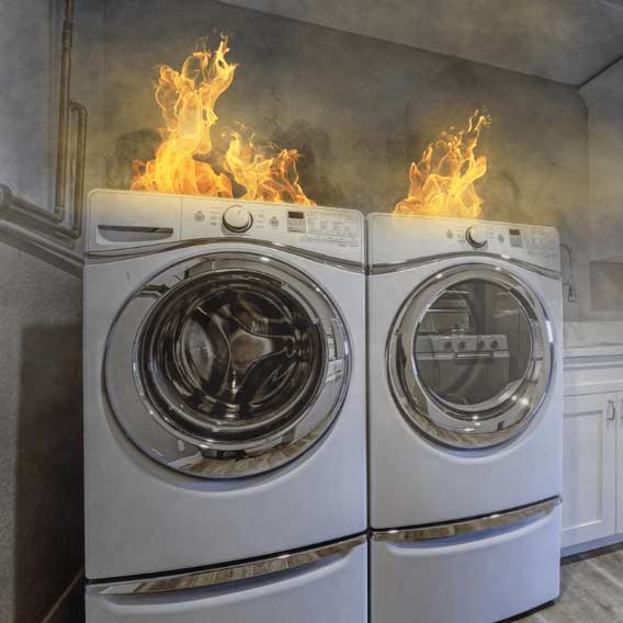 Dryer Vent FIRE