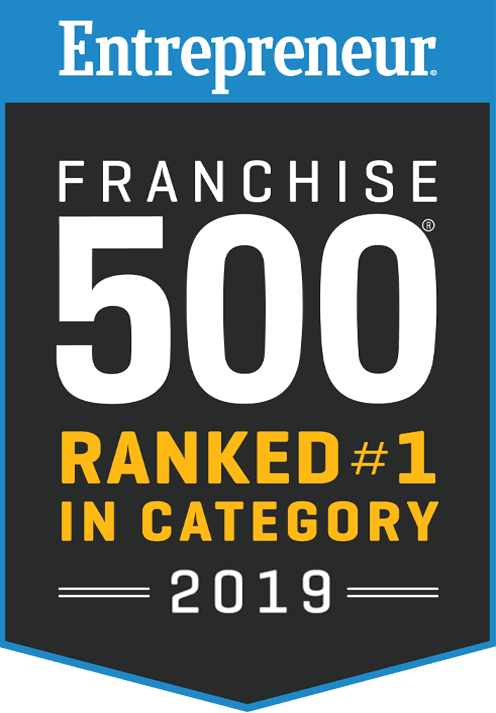 Entrepreneur Franchise ranked #1 in category 2019